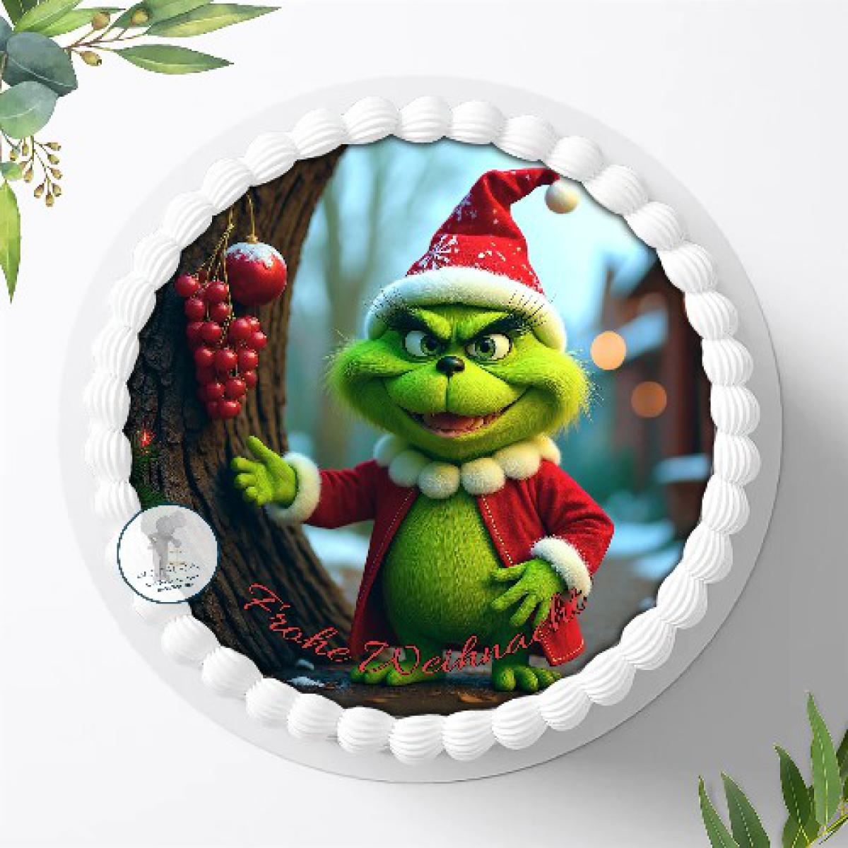 Der Grinch Tortenaufleger Ø 20cm, 2944z